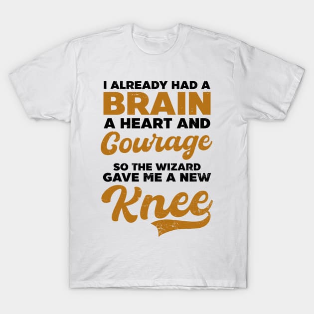 Knee Surgery Shirt | Wizard Gave Me New Knee T-Shirt by Gawkclothing